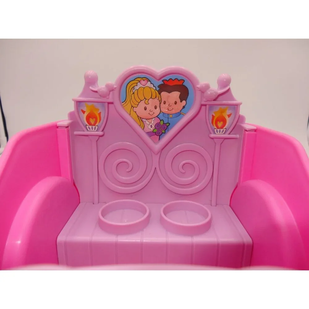 Fisher-Price Little People Princess Carriage With Prince Princess‎ & Blocks